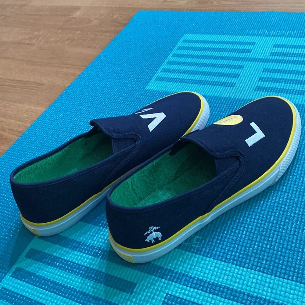 Sperry Top Sider Brooks Brothers  Love Men’s Blue Low Top Slip On Shoes Size 9 - Picture 4 of 8